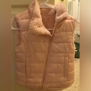 Girls Fleece Lined Vest